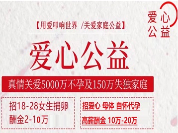 沂水捐卵助孕生子 爱心志愿者招募